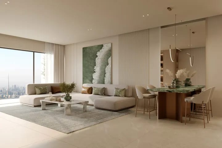 Hillcrest — living room interior